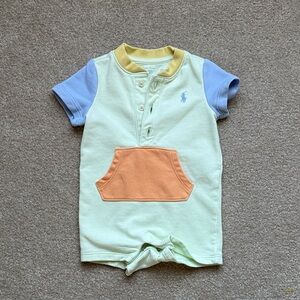 Ralph Lauren Color Block Shortall